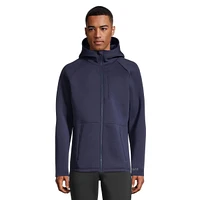 FWD Men's Full Zip Training Jacket Hoodie, Moisture-Wicking