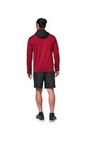 FWD Men's FZ Hybrid Full Zip Training Jacket Hoodie, Moisture-Wicking