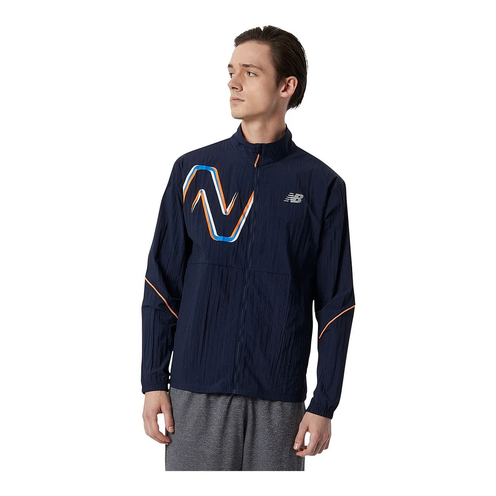 New Balance Graphic Impact Run Jacket