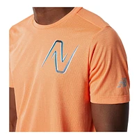 New Balance Men's Graphic Impact Run T Shirt