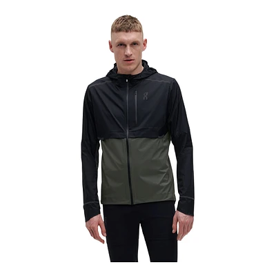 On Men's Weather Jacket Hoodie, Anti-Odor