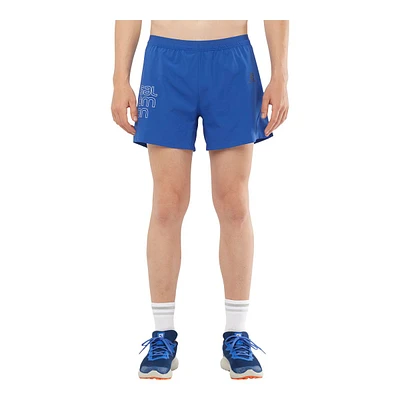 Salomon Men's Cross 5-in Running Shorts, Slim Fit Quick-Dry