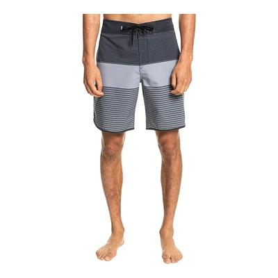 Quiksilver Men's Surfsilk Tijuana Swim Boardshorts, 19", 4-Way Stretch