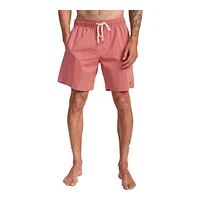 RVCA Men's Opposites Elastic 2 Swim Volley Shorts, 17"