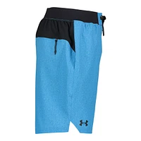 Under Armour Men's HTR Comfort Waistband Notch Swim Volley Shorts, 18", Quick-Dry