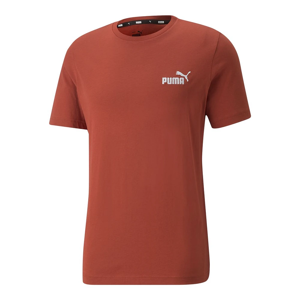 PUMA Men's Essential Embroidered Logo T Shirt