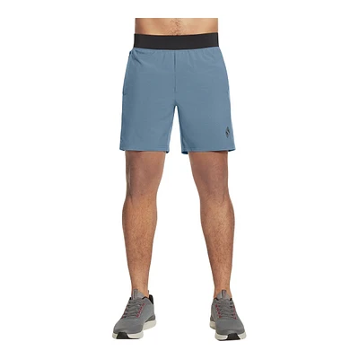 Sketchers Men's Movement 7" Shorts, Regular Fit, Gym, Drawstring, Lightweight