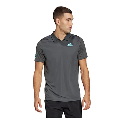 adidas Men's RG Club 3-Stripe Polo Shirt