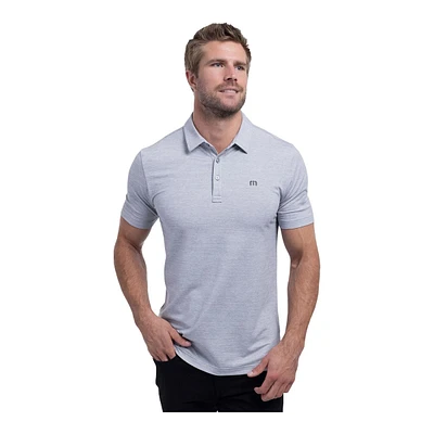 TravisMathew Men's The Heater  Short Sleeve Golf Polo T Shirt