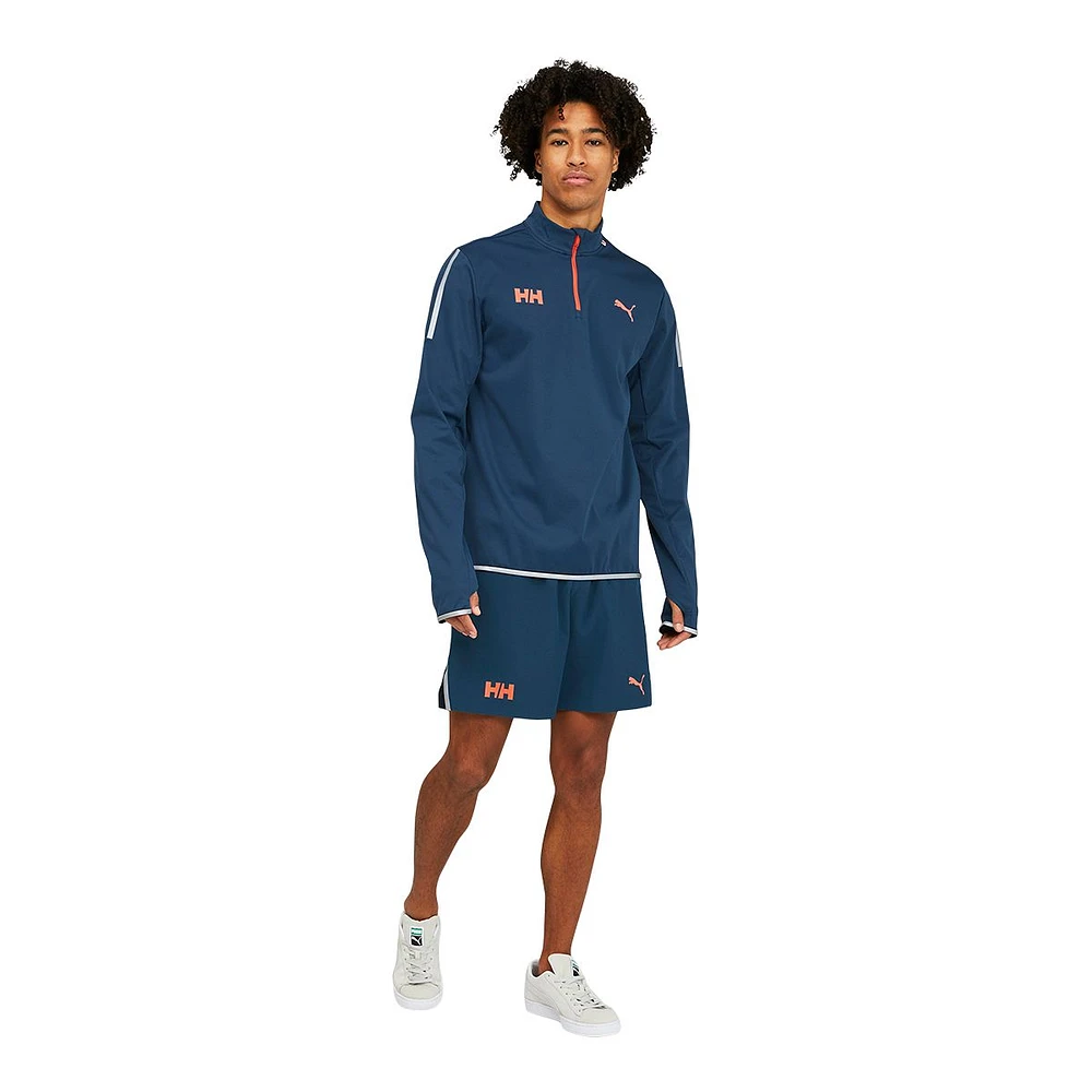 PUMA X Helly Hansen Men's Running 1/4 Zip Jacket