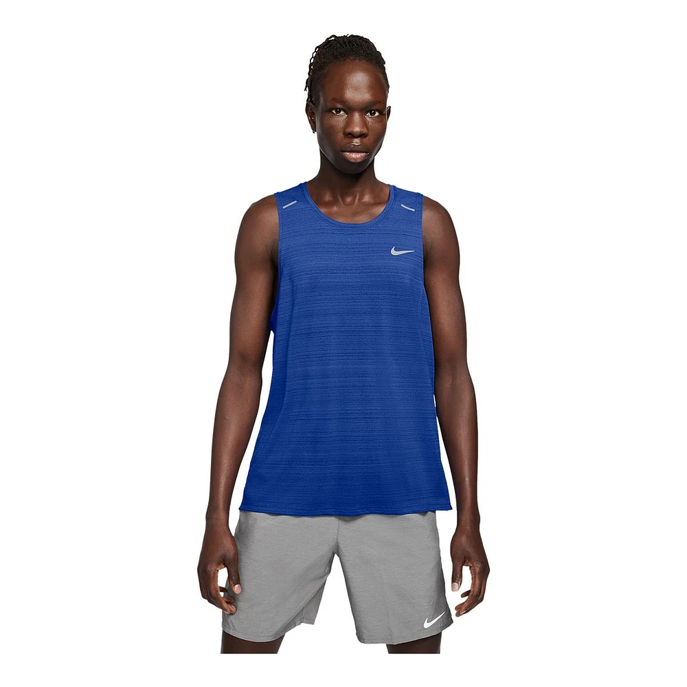 Nike Men's Miler Running Tank Top, Lightweight, Sleeveless