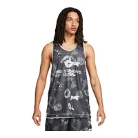 Nike Men's Basketball Mesh Jersey Tank Top, Lightweight, Sleeveless