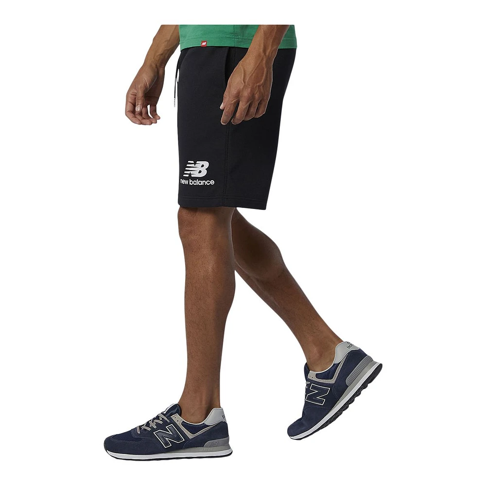 New Balance Men's Essentials Stacked French Terry Shorts