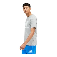 New Balance Men's Essential Stacked Logo T Shirt