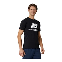 New Balance Men's Essential Stacked Logo T Shirt