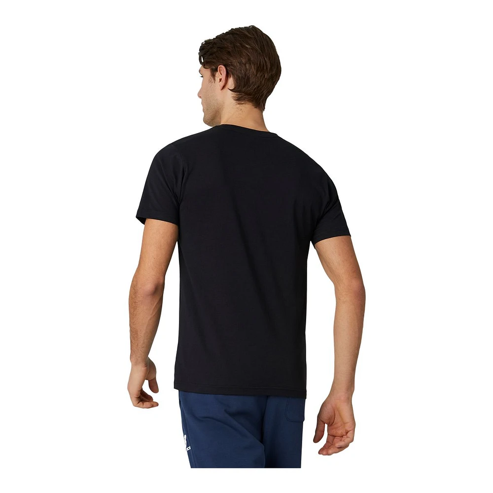 New Balance Men's Essential Stacked Logo T Shirt