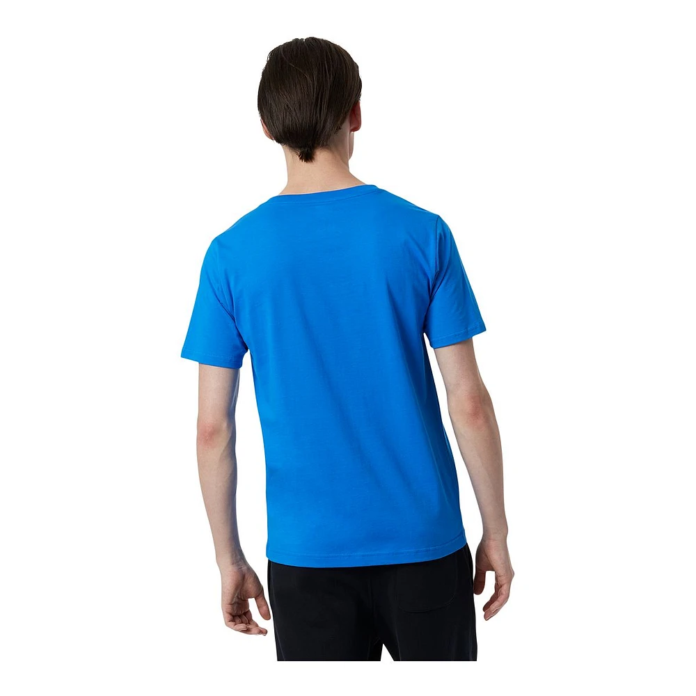 New Balance Men's Essential Stacked Logo T Shirt