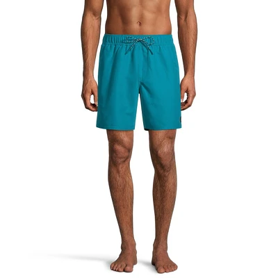 Ripzone Men's Surge Swim Volley Shorts, 18", Quick-Dry, UPF 40