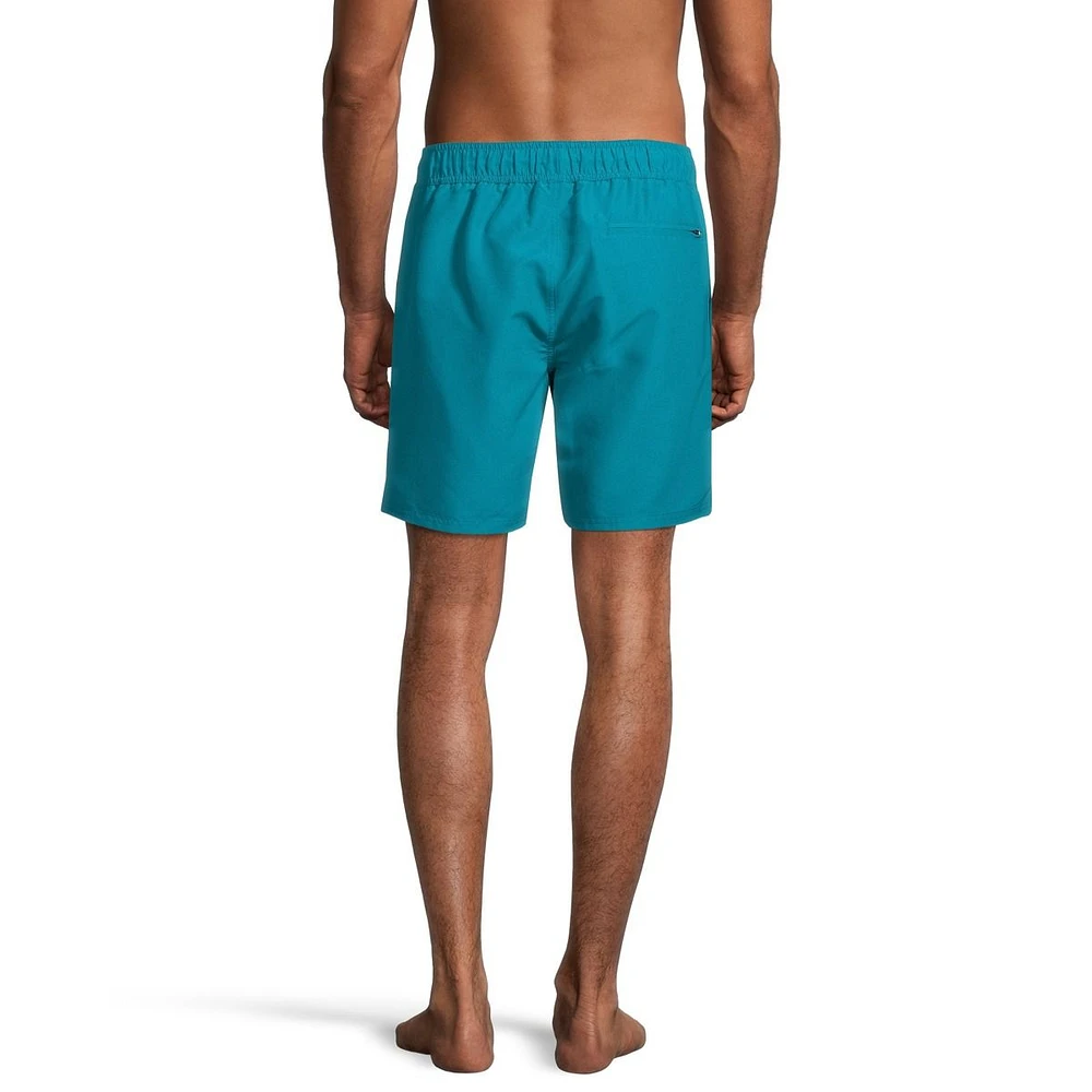 Ripzone Men's Surge Swim Volley Shorts, 18", Quick-Dry, UPF 40