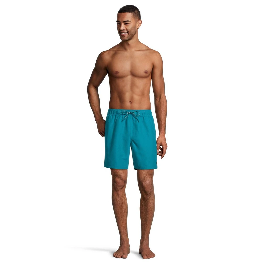 Ripzone Men's Surge Swim Volley Shorts, 18", Quick-Dry, UPF 40