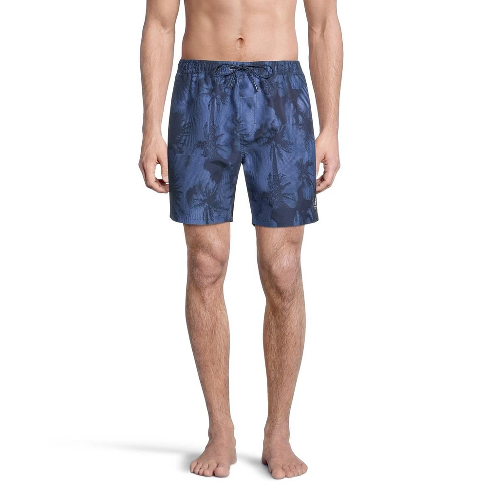 Ripzone Men's Raith Palm Swim Shorts, Quick-Dry, UPF