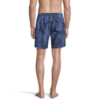 Ripzone Men's Raith Palm Swim Shorts, Quick-Dry, UPF