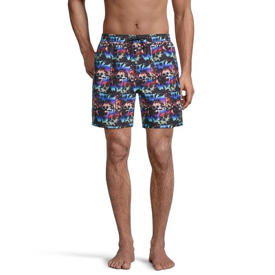 Ripzone Men's Raith Palm Swim Shorts, Quick-Dry