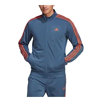 adidas Men's 3-Stripes Tricot Full Zip Jacket