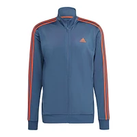 adidas Men's 3-Stripes Tricot Full Zip Jacket