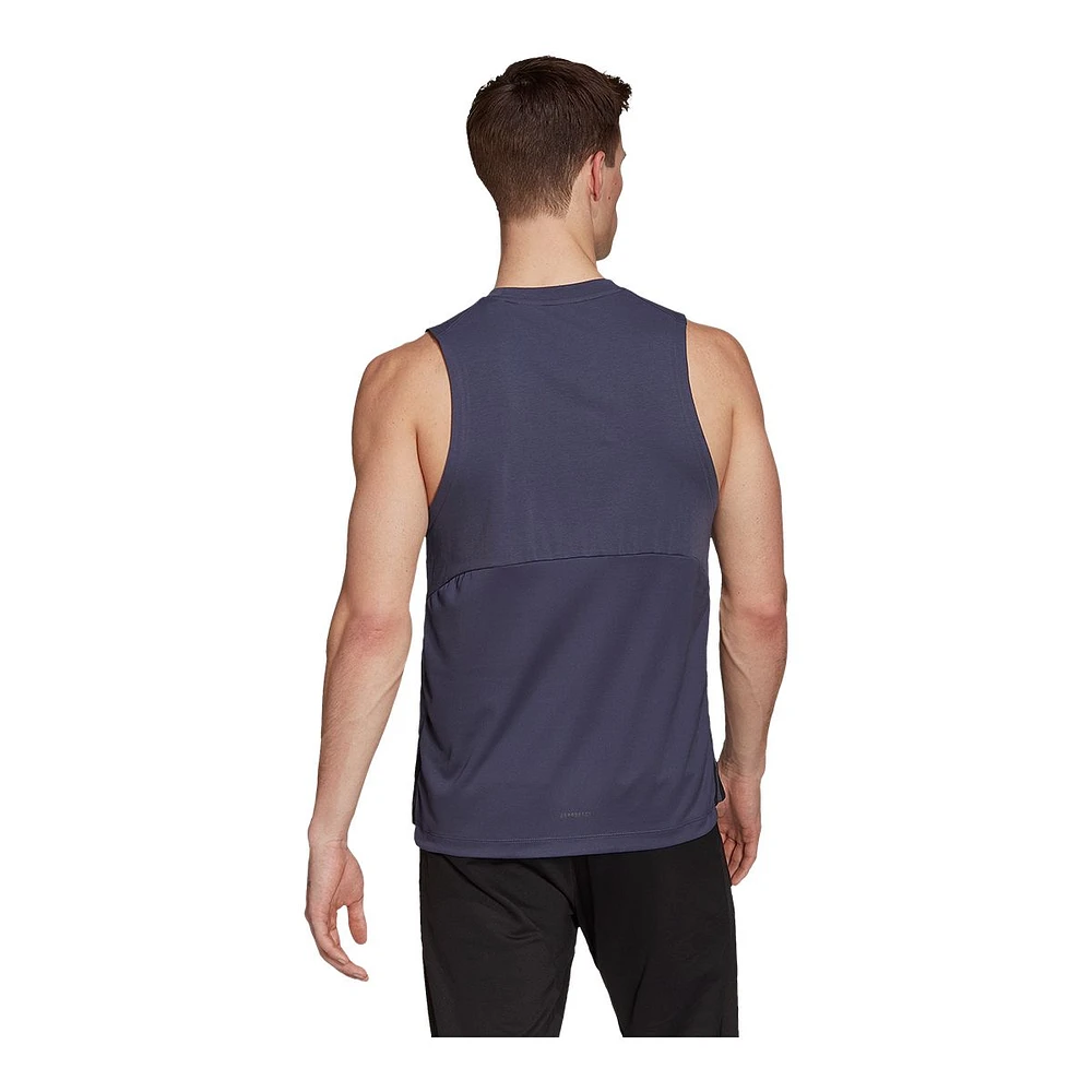 adidas Men's Yoga Tank Top, Soft, Sleeveless