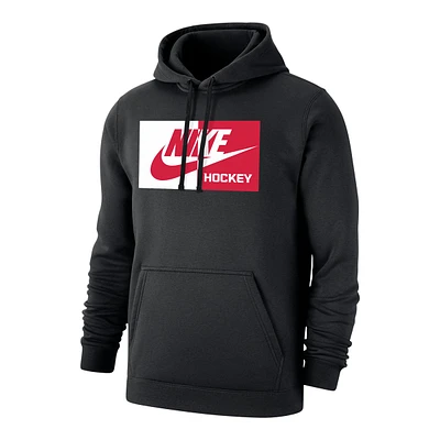 Nike Men's Club Fleece Hockey Pullover Hoodie