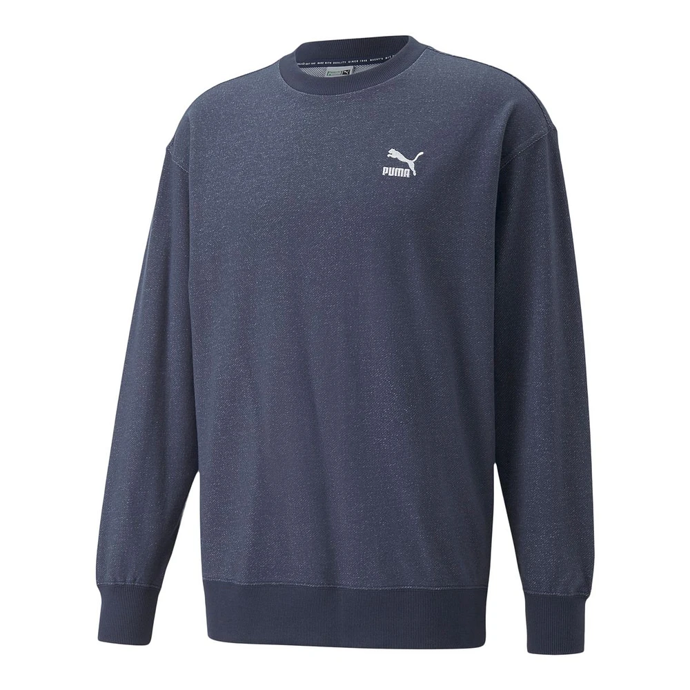 Puma Men's Classics Denim Sweatshirt