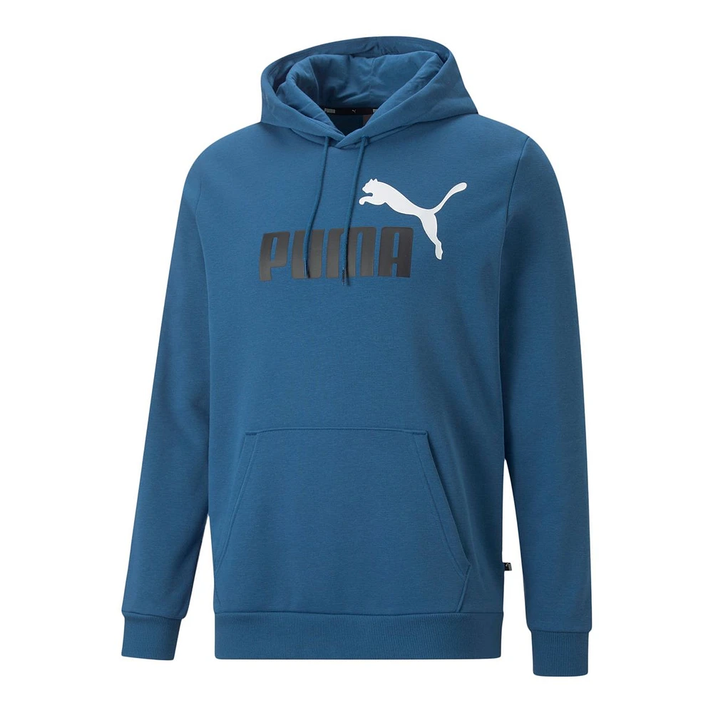 Puma Men's Essentials+ 2 Big Logo Pullover Hoodie