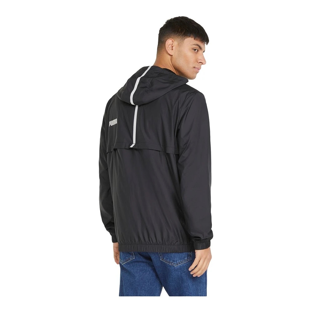 Puma Men's Essentials Solid Windbreaker Jacket