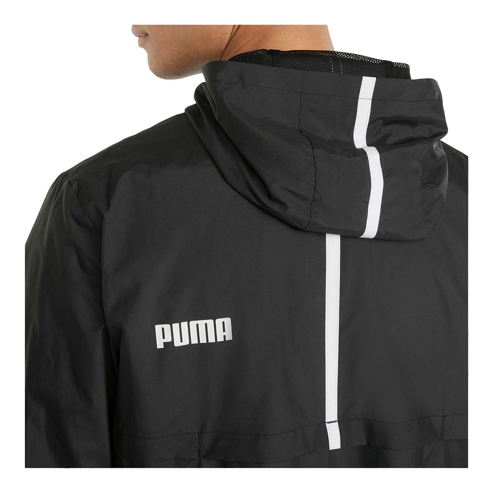 Puma Men's Essentials Solid Windbreaker Jacket