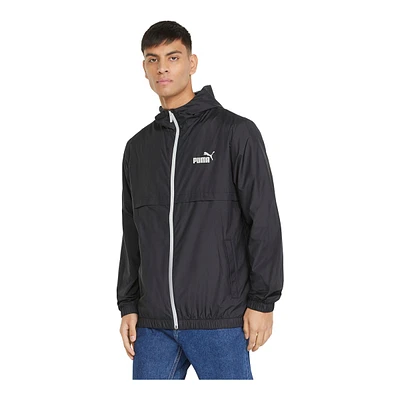 Puma Men's Essentials Solid Windbreaker Jacket