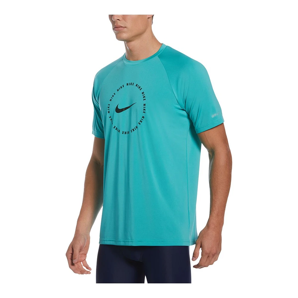 Nike Men's Ring Logo Hydroguard T Shirt