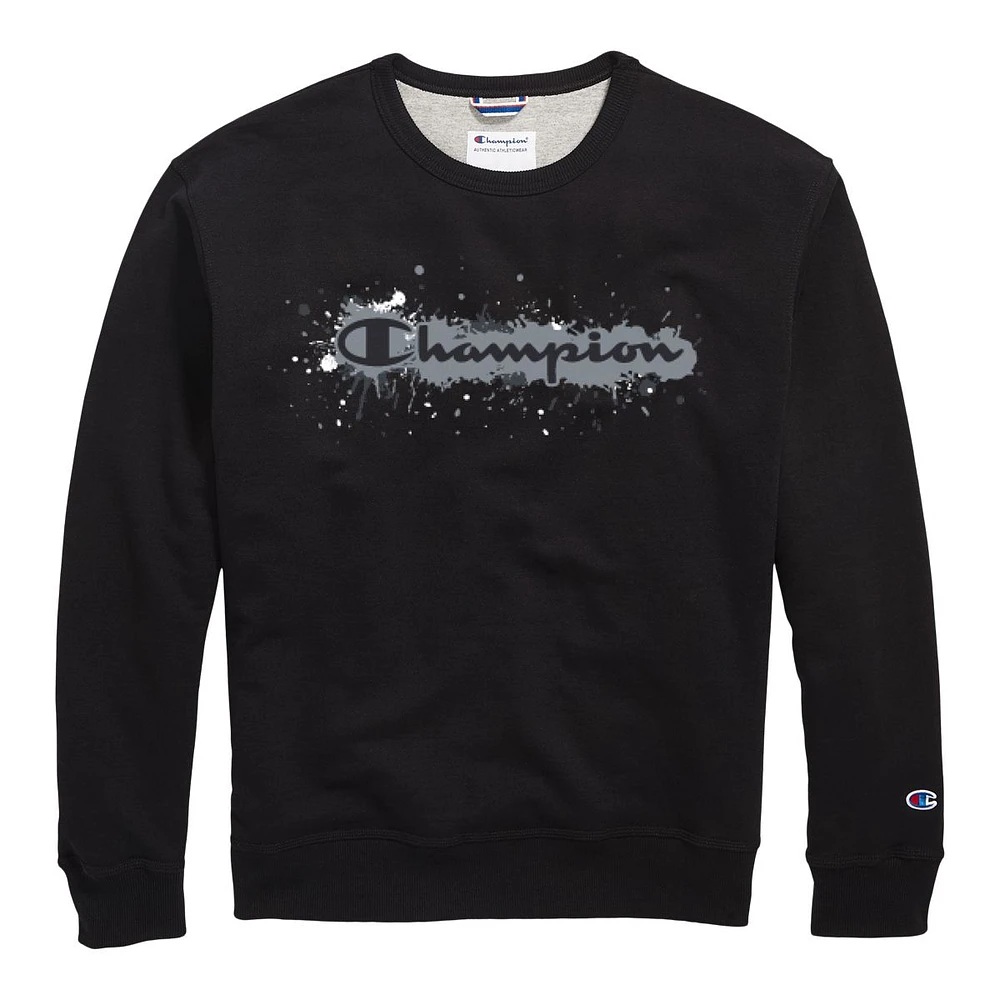 Champion Men's Powerblend Paint Sweatshirt