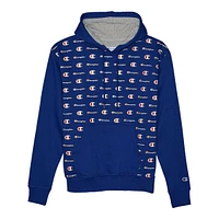 Champion Men's Powerblend All Over Print Pullover Hoodie