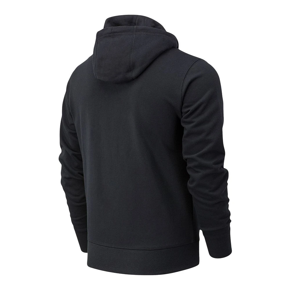 New Balance Men's Essential Stacked Full Zip Hoodie