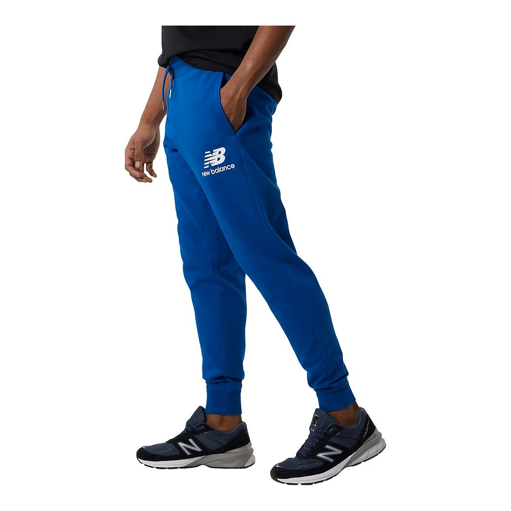 New Balance Men's Essentials Stacked Logo Sweatpants