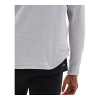 New Balance Men's Heat Grid Half Zip Long Sleeve Top