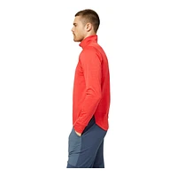 New Balance Men's Heat Grid Half Zip Long Sleeve Top