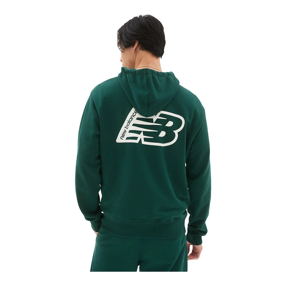 New Balance Men's Essentials Fleece Pullover Hoodie