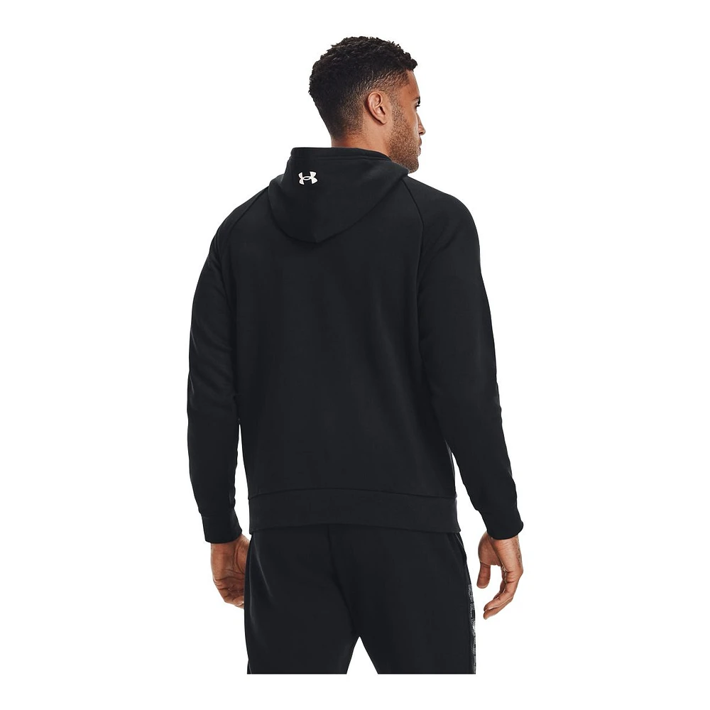 Under Armour Men's Project Rock Terry Bull Pullover Hoodie, French