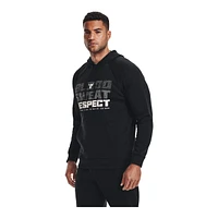 Under Armour Men's Project Rock Terry Bull Pullover Hoodie, French