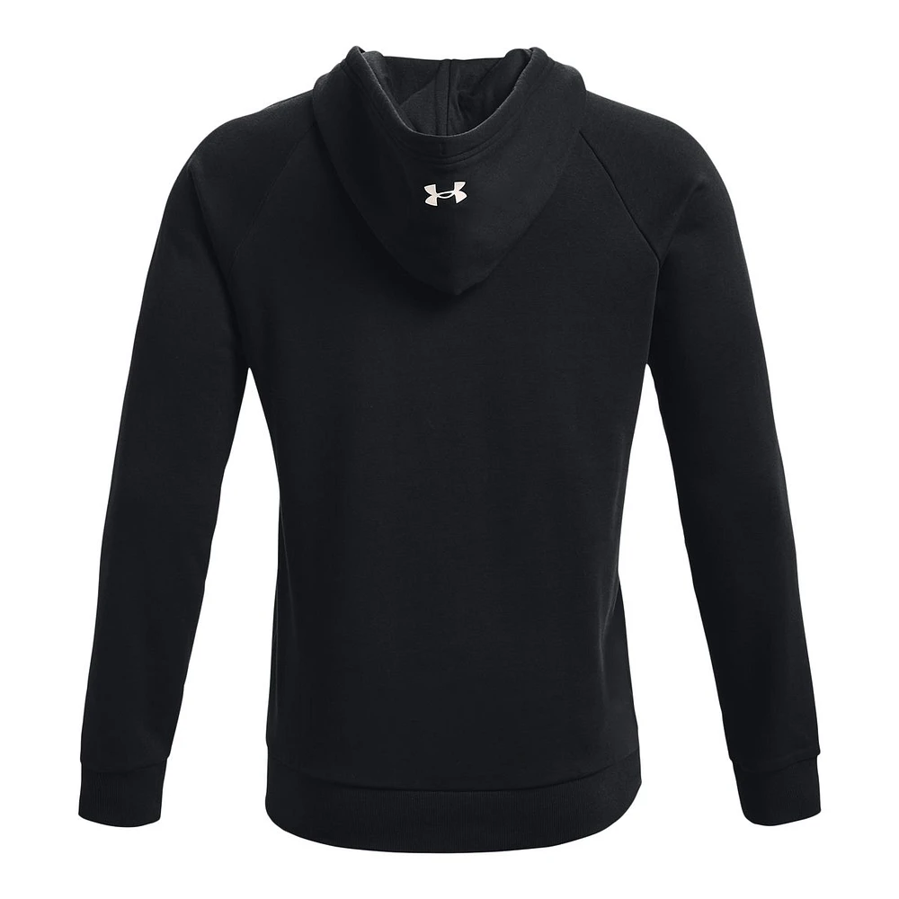 Under Armour Men's Project Rock Terry Bull Pullover Hoodie, French