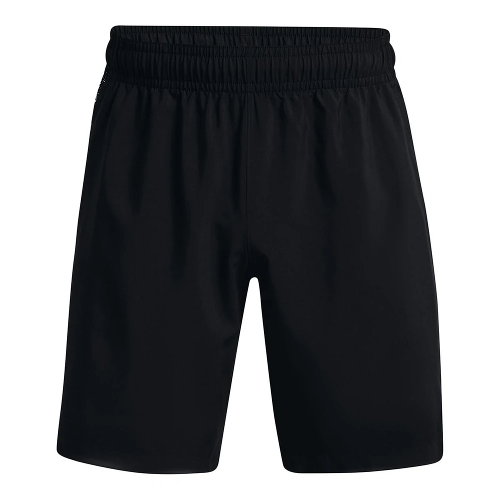 Under Armour Men's Woven Graphic 8" Shorts, Loose/Relaxed Fit, Gym, Drawstring, Lightweight