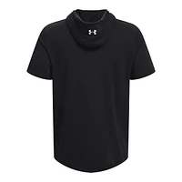 Under Armour Men's Project Rock Terry Bull Short Sleeve Training Hoodie