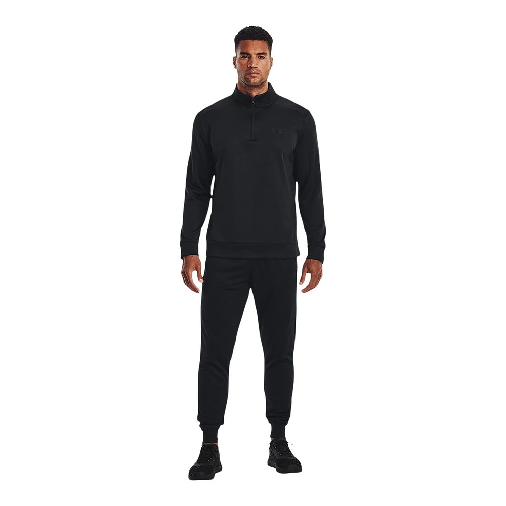 Under Armour Men's Fleece 1/4 Zip Long Sleeve Top